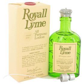 Royall Lyme All Purpose Lotion / Cologne 4 Oz For Men
