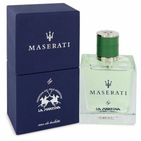 Maserati La Martina Eau De Toilette Spray 3.4 Oz For Men