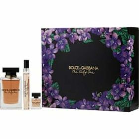 The Only One By Dolce & Gabbana Eau De Parfum Spray 3.3 Oz & Eau De Parfum Spray 0.33 Oz Mini & Eau De Parfum 0.25 Oz Mini For Women